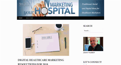 Desktop Screenshot of marketingyourhospital.com