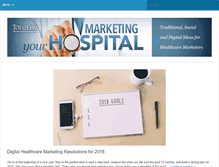 Tablet Screenshot of marketingyourhospital.com